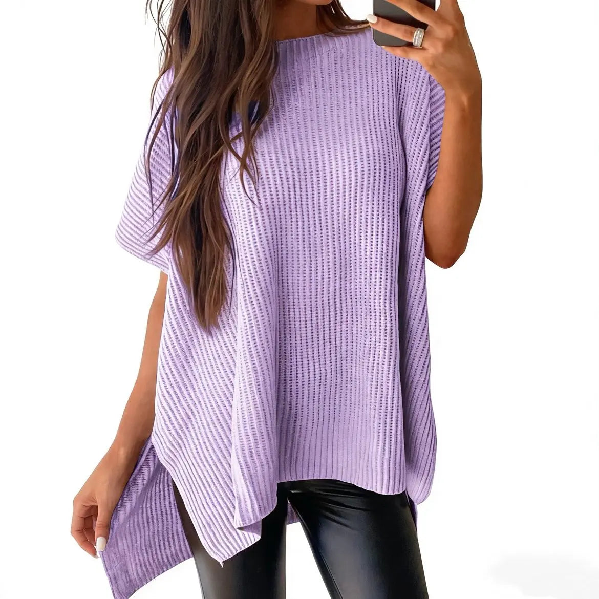 Orchid knit top